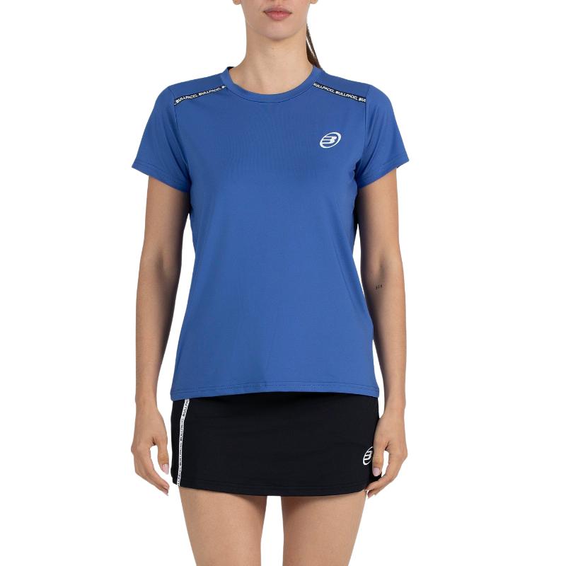Camiseta Bullpadel Adventure W Azul Intenso
