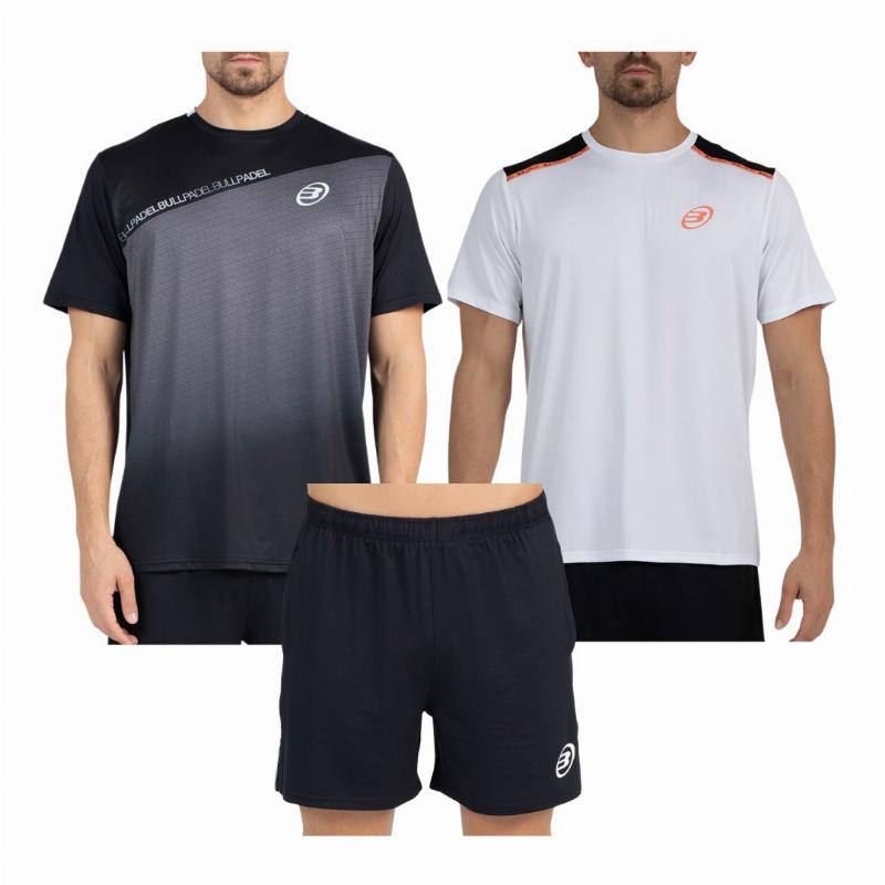 Conjunto Bullpadel Summit Adventure Negro x3