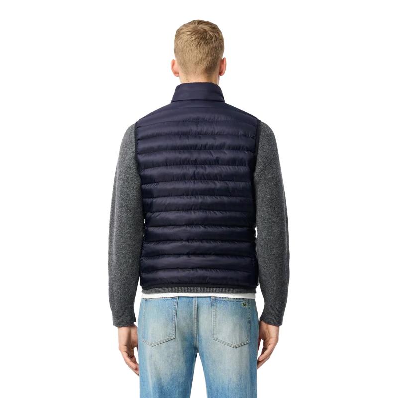 Chaleco Lacoste Puffer Azul Marino