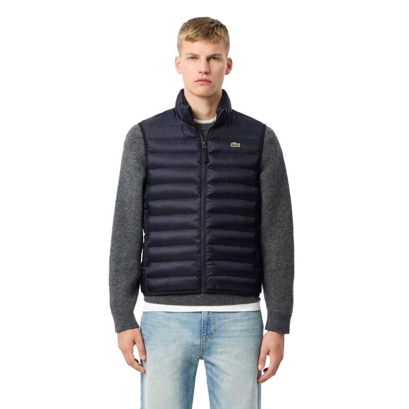 Chaleco Lacoste Puffer Azul Marino