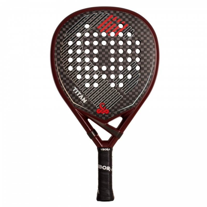 Pala Vibora Titan 12K Rojo 2026