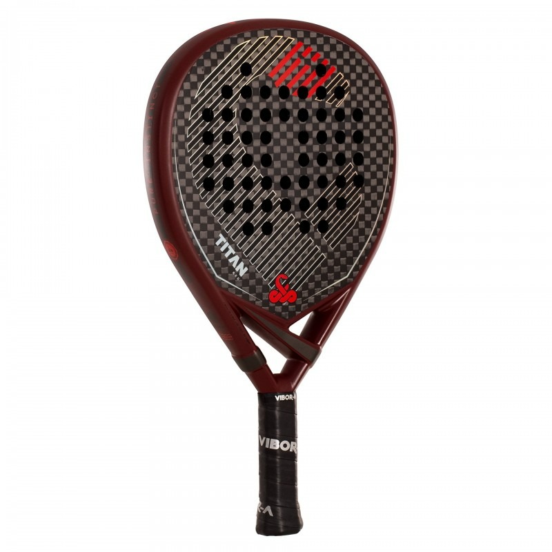 Pala Vibora Titan 12K Rojo 2026