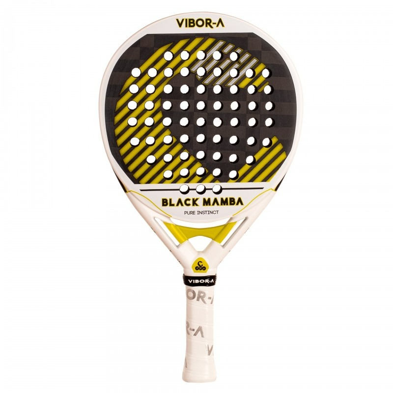 Pala Vibora Black Mamba Evo Pro Blanco 2026