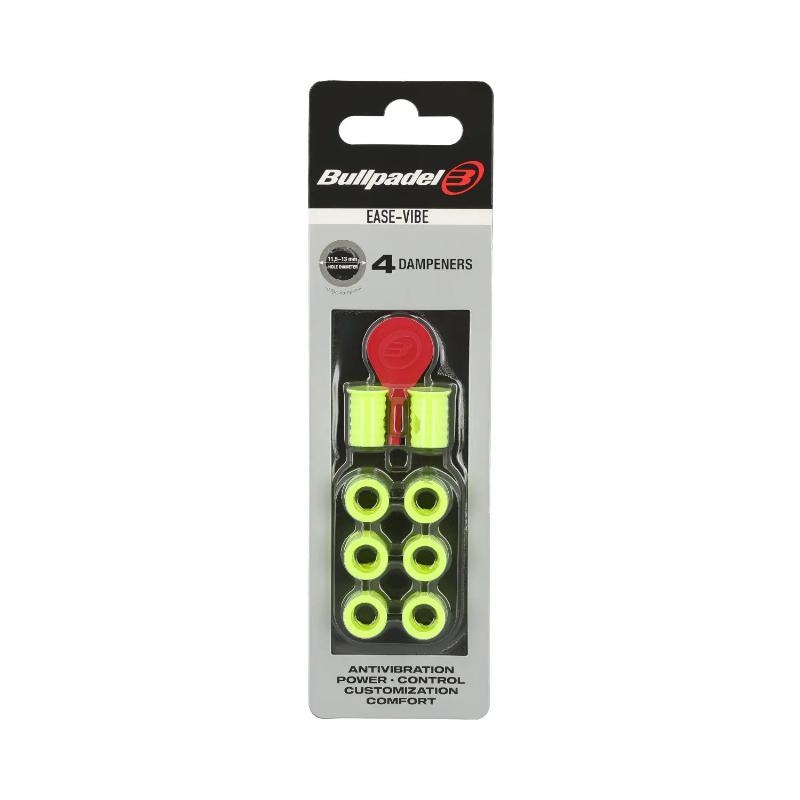 Antivibrador Bullpadel Ease Vibe Amarillo Azufre Fluor