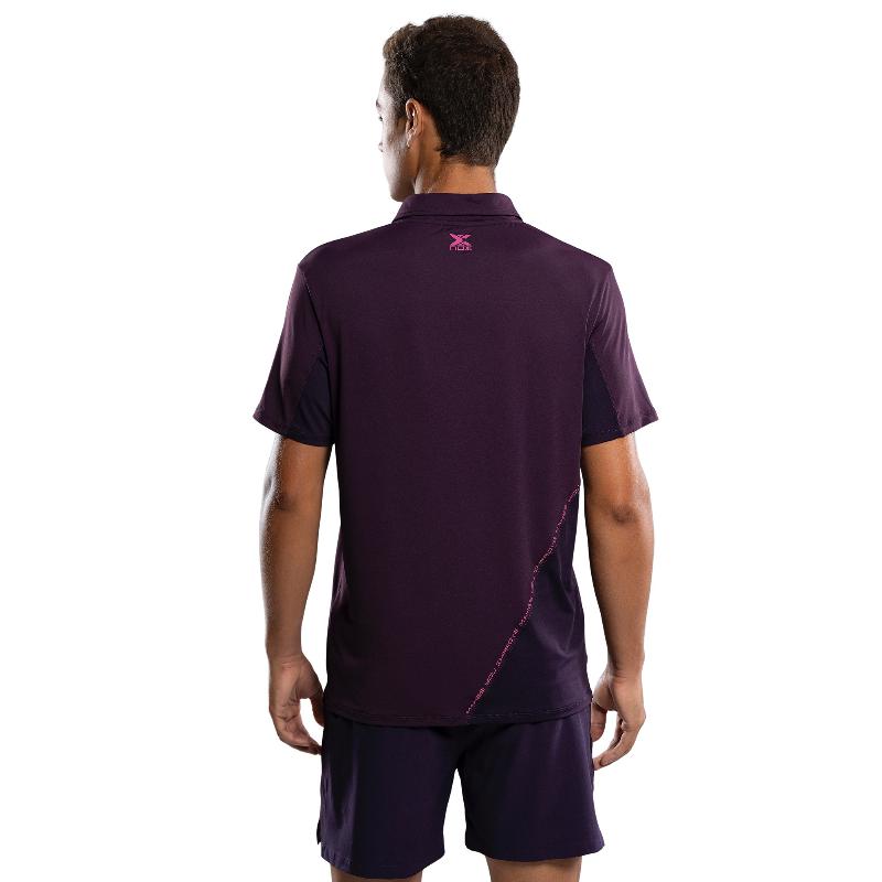 Polo Nox Pro Morado Oscuro