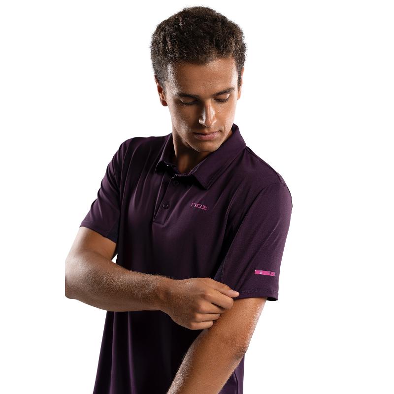 Polo Nox Pro Morado Oscuro