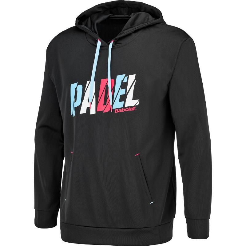 Sudadera Babolat Padel Hood Negro