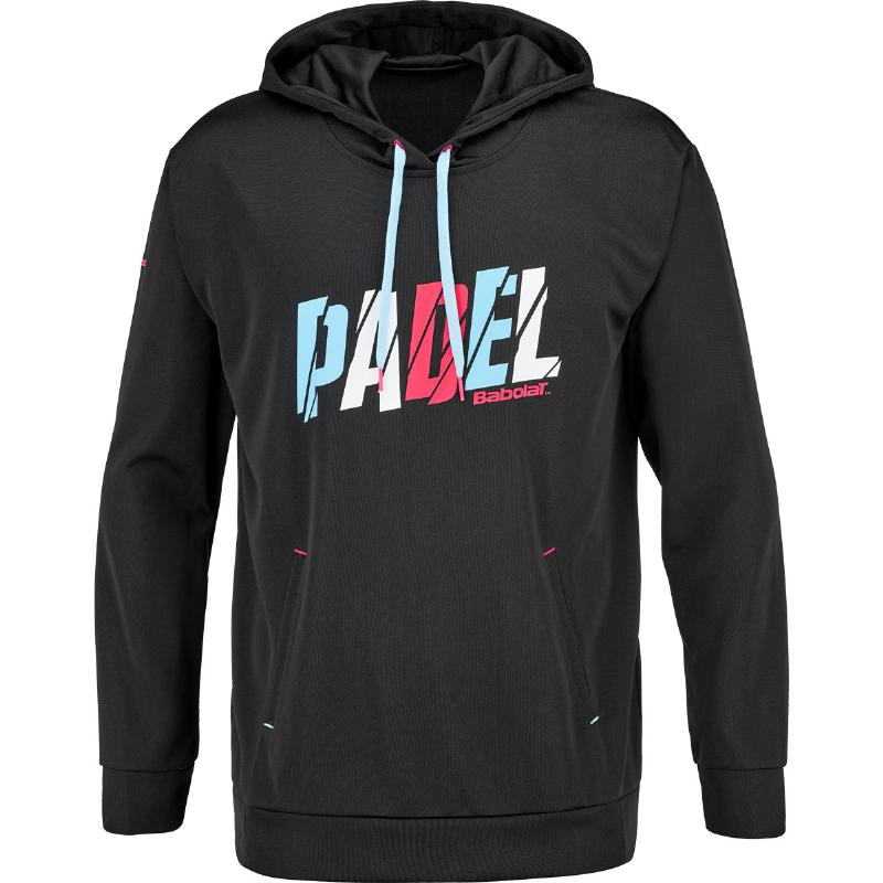 Sudadera Babolat Padel Hood Negro