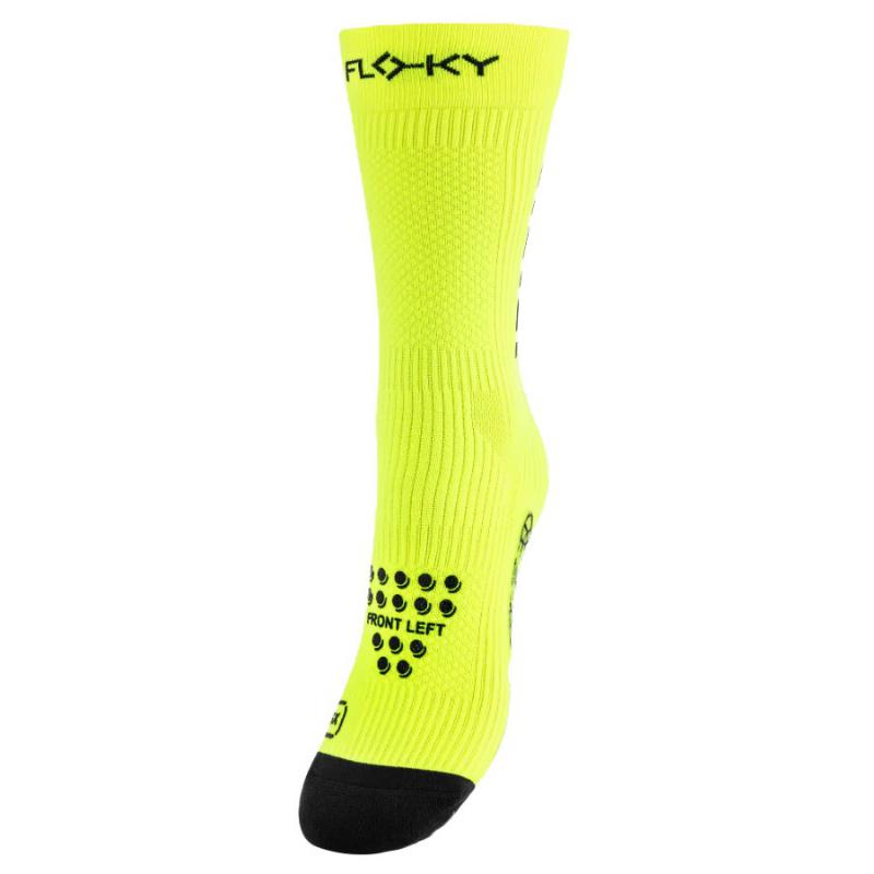 Calcetines Floky S-Mash 3D Amarillo Fluor