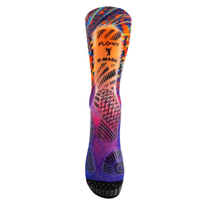 Calcetines Floky S-Mash 3D Fantasy Rio Naranja Azul