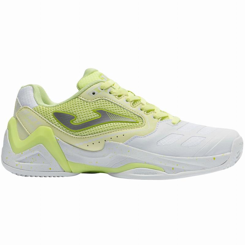 Zapatillas Joma Set 2611 Blanco Amarillo Mujer