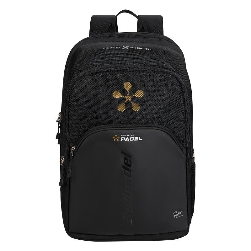 Mochila Bullpadel Pablo Cardona Premier Padel Vertex Geo BPM26008 Negro