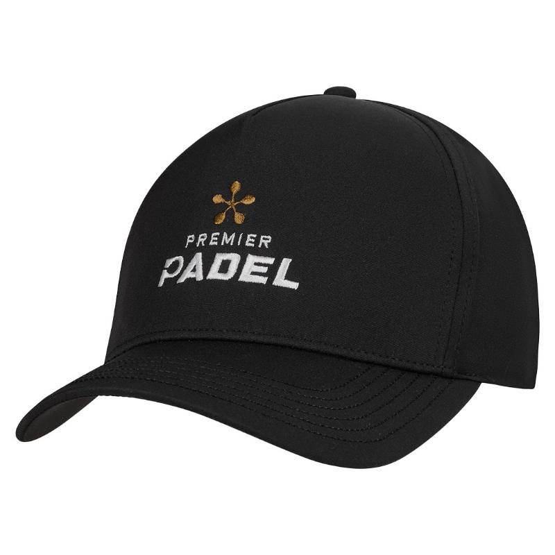 Gorra Bullpadel Premier Padel BPGPMR2605 Negro