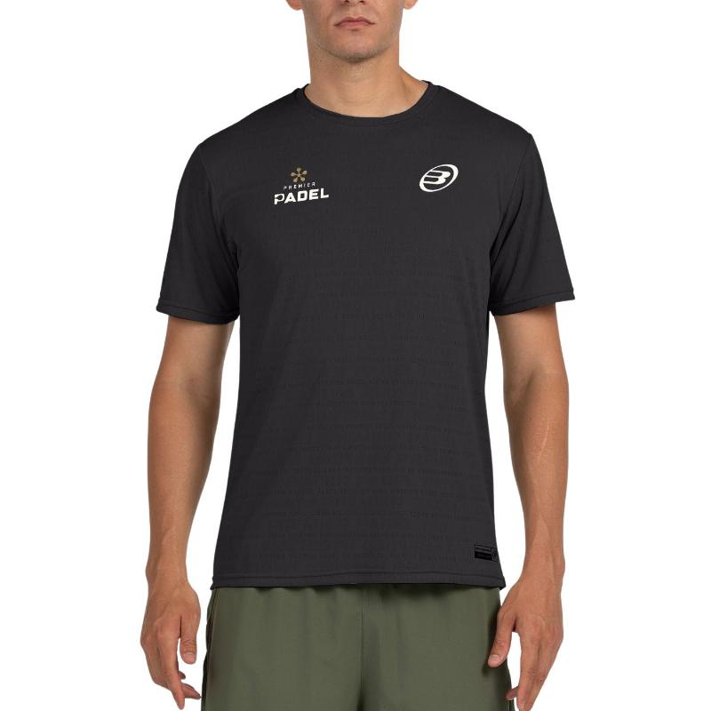 Camiseta Bullpadel Premier Padel Prilep Negro