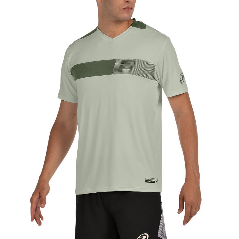 Camiseta Bullpadel Premier Padel Puyo Eucalipto