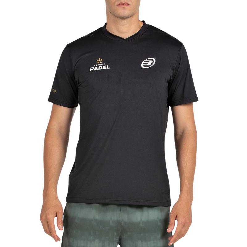 Camiseta Bullpadel Premier Padel Perico Negro