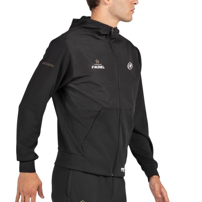 Chaqueta Bullpadel Premier Padel Pitaco Negro