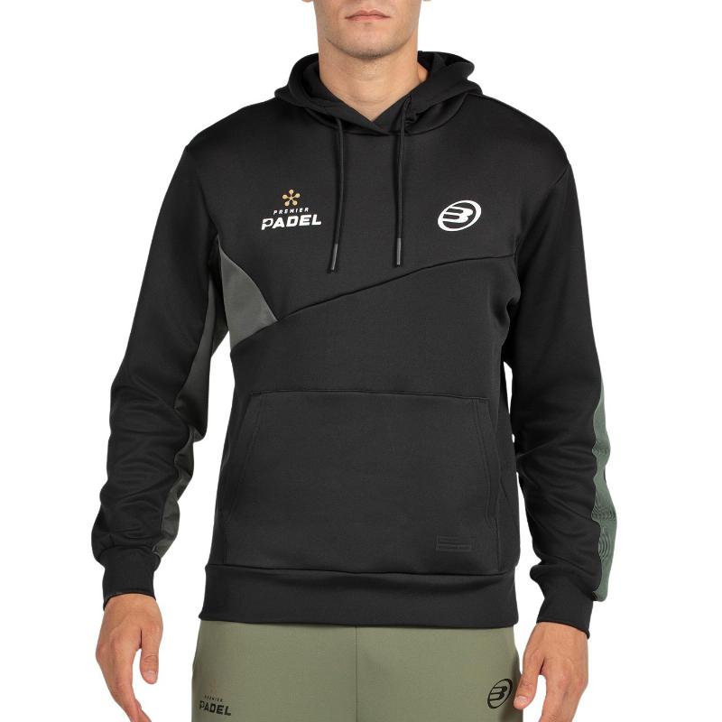 Sudadera Bullpadel Premier Padel Palmiro Negro