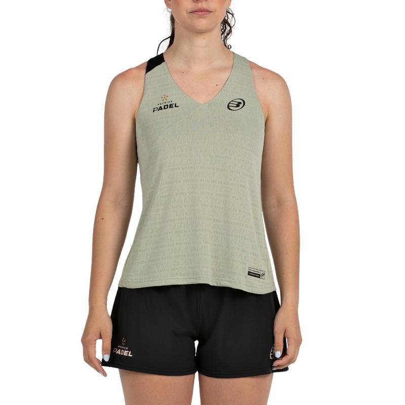 Camiseta Bullpadel Premier Padel Piura Eucalipto