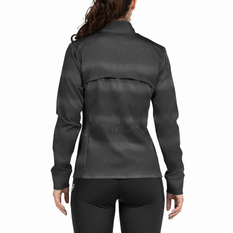 Chaqueta Bullpadel Premier Padel Patu Negro