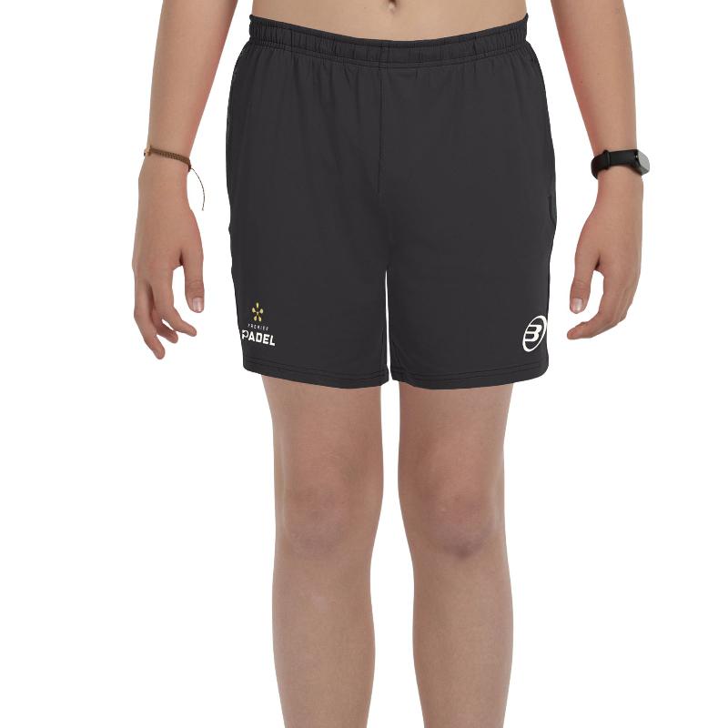 Short Bullpadel Premier Padel Preux Negro Junior