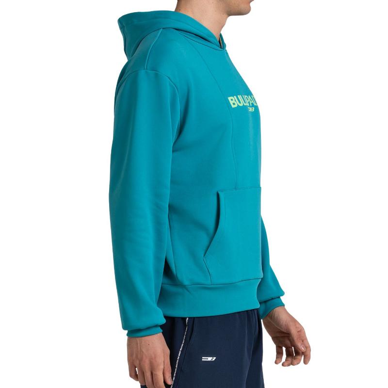 Sudadera Bullpadel Acube Verde Azulado