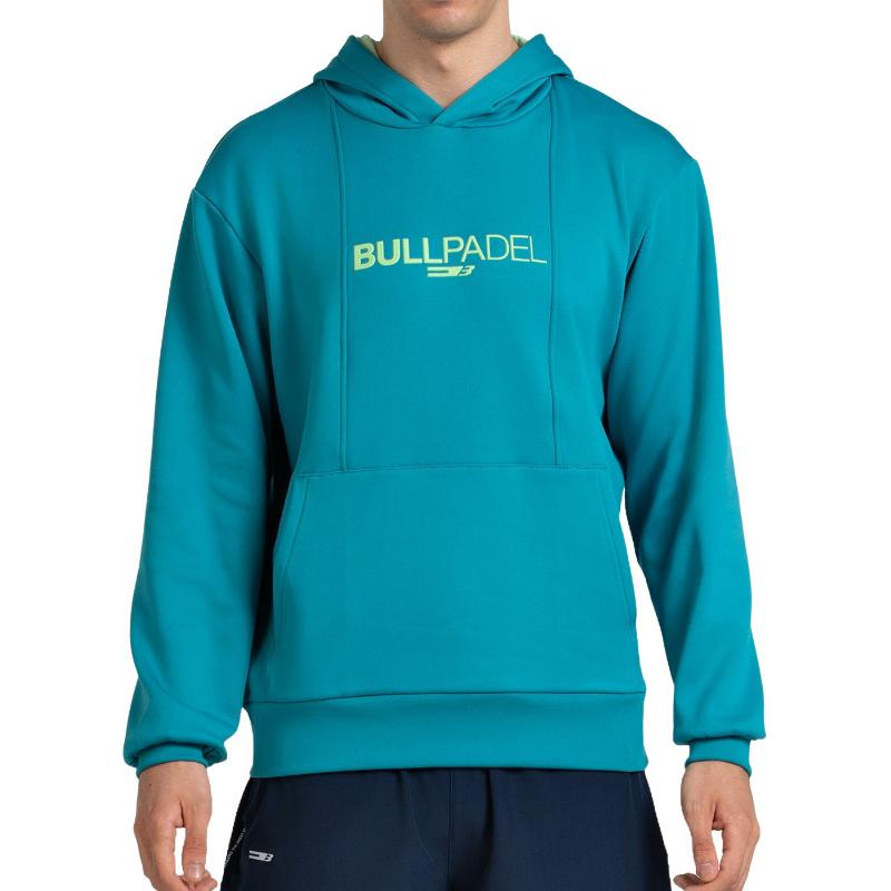 Sudadera Bullpadel Acube Verde Azulado