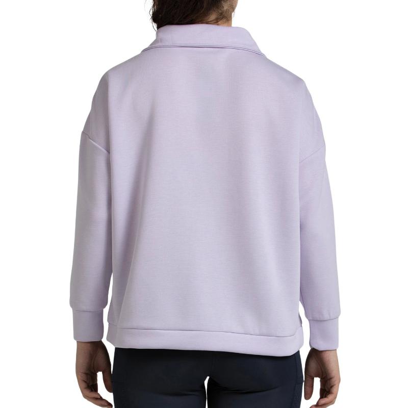 Sudadera Bullpadel Alasia Lila Pastel