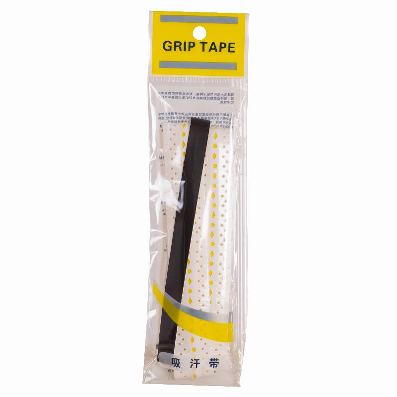 Overgrip Softee Dual Foam Blanco Amarillo Fluor