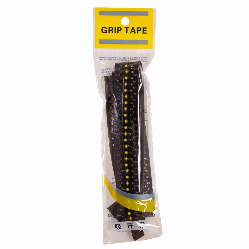 Overgrip Softee Dual Foam Negro Amarillo Fluor