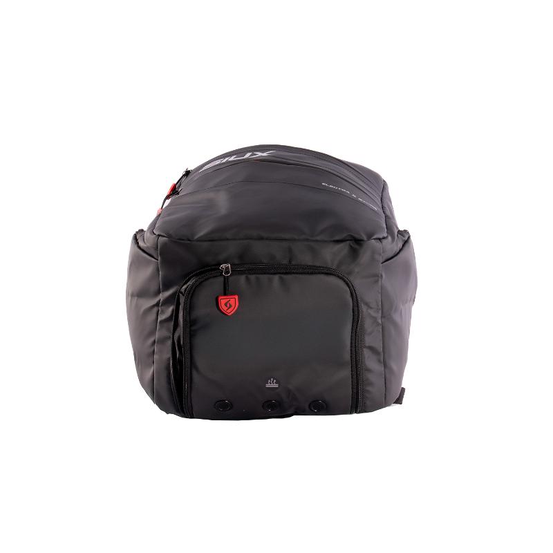 Mochila Siux Stupa Electra Negro Rojo