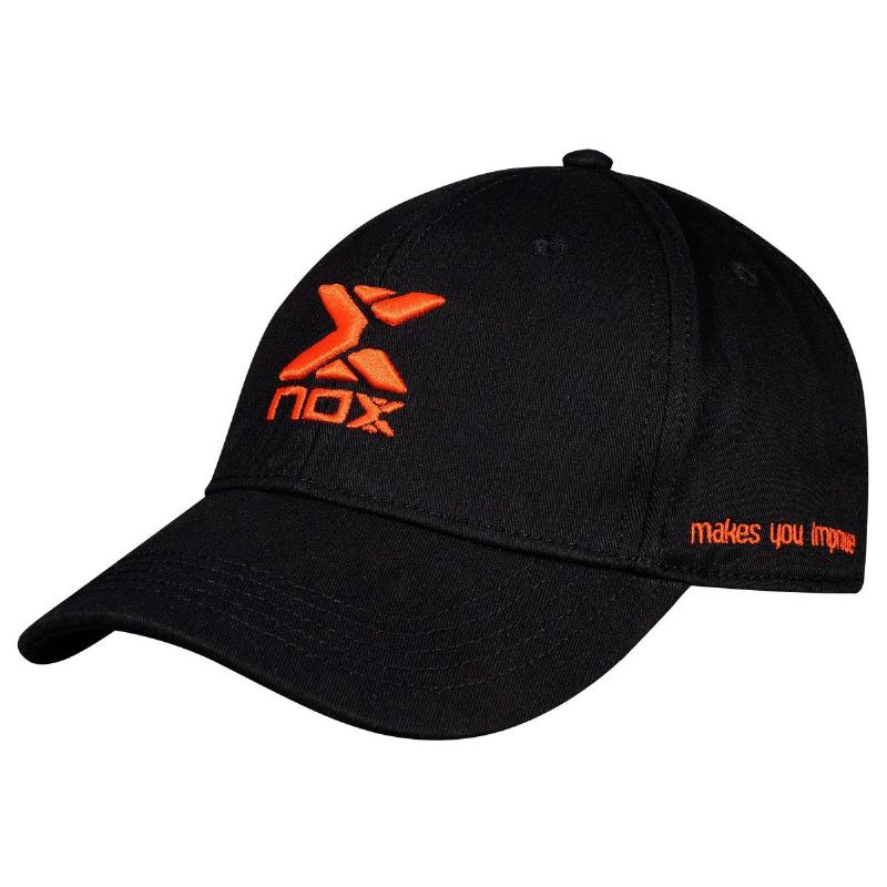 Gorra Nox Street Negro Rojo