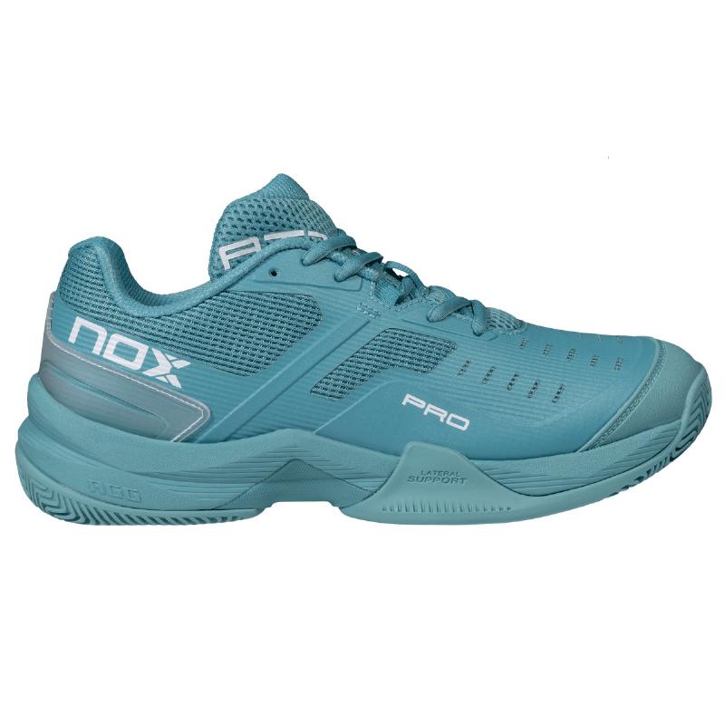 Zapatillas Nox AT10 Pro Azul Turquesa Blanco