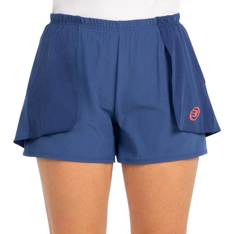 Short Bullpadel Chalan Azul Sombra Mujer