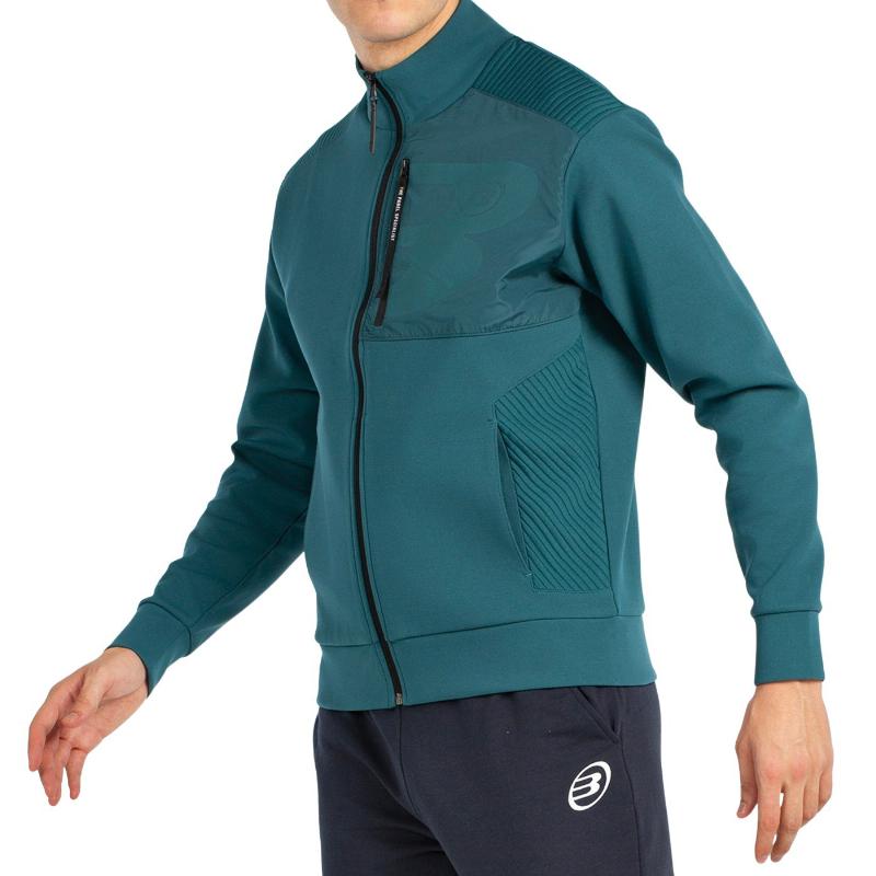 Chaqueta Bullpadel Breen Verde Oscuro