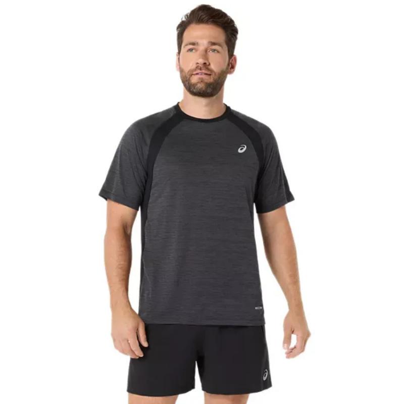 Camiseta Asics Road SS Top Negro