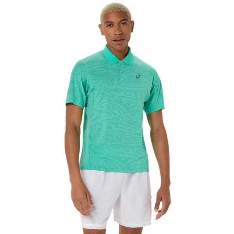 Polo Asics Match SS Top Verde Aurora
