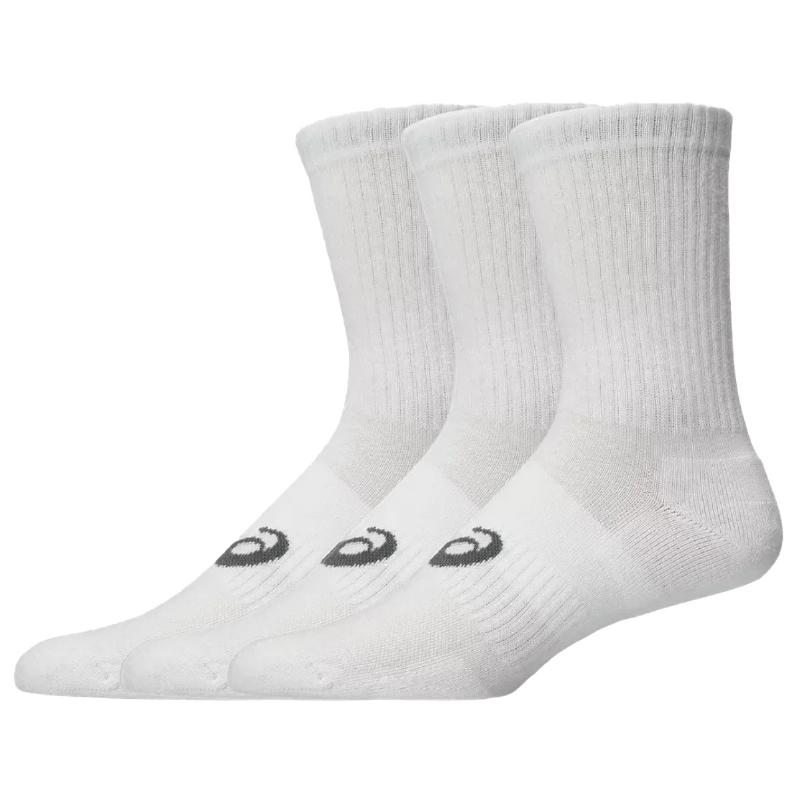 Calcetines Asics Crew Blanco Brillante 3 Pares