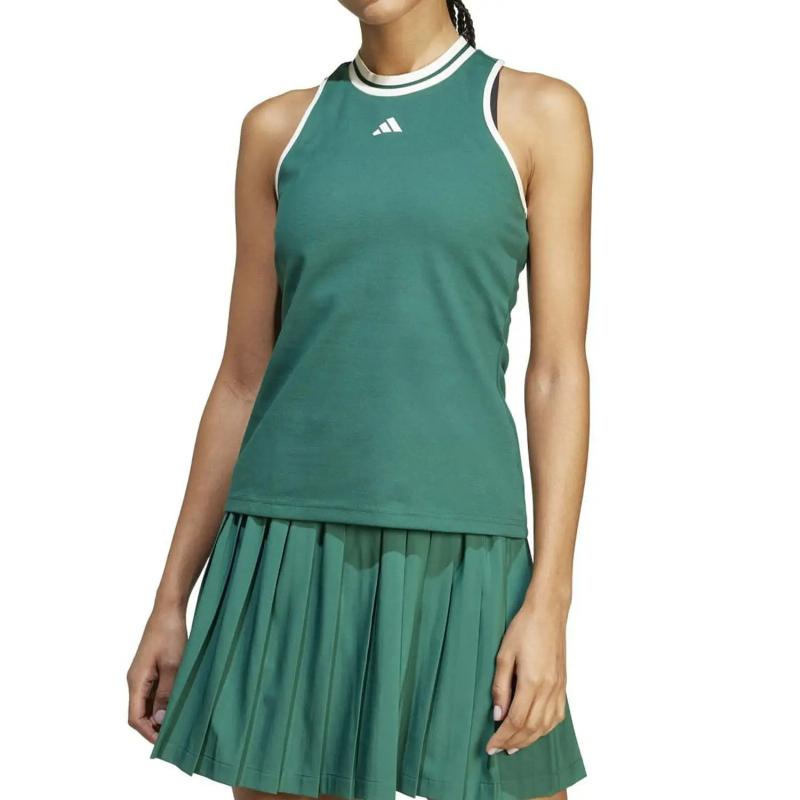 Camiseta Adidas Legacy Verde Mujer