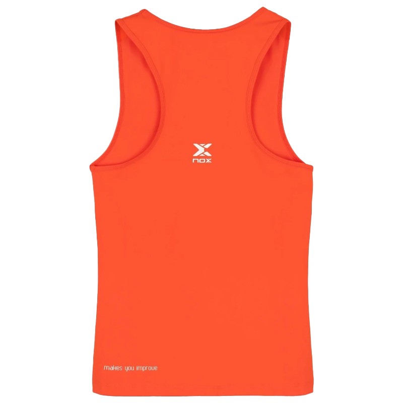 Camiseta Nox Team Rojo Mujer