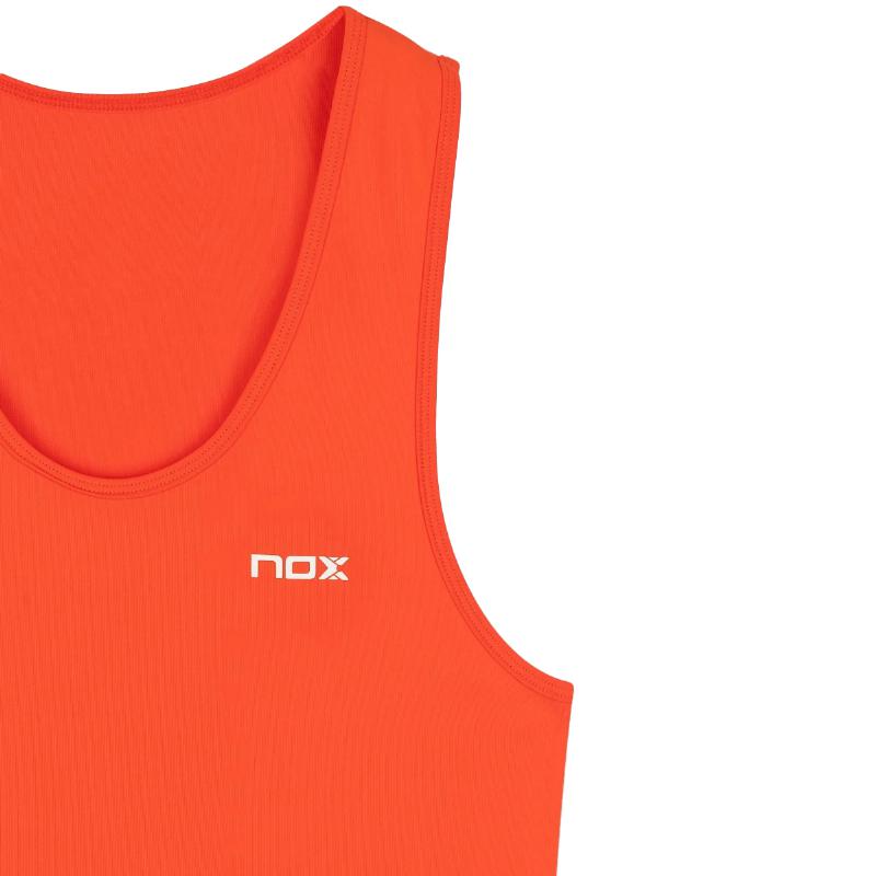 Camiseta Nox Team Rojo Mujer