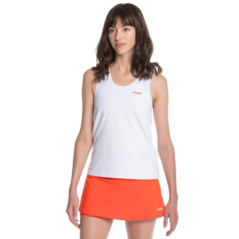 Camiseta Nox Team Blanco Mujer