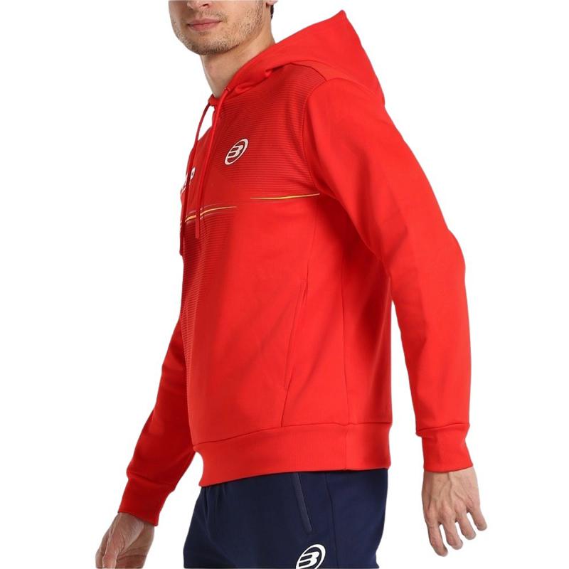 Sudadera Bullpadel FEP Forca Rojo