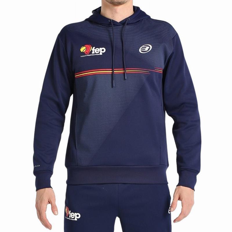 Sudadera Bullpadel FEP Forca Azul Marino