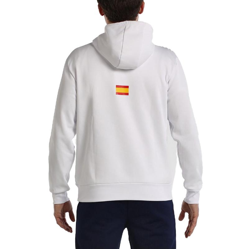 Sudadera Bullpadel FEP Forca Blanco
