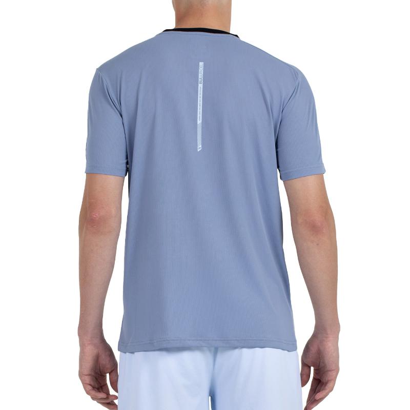 Camiseta Bullpadel Cheles Azul Sombra