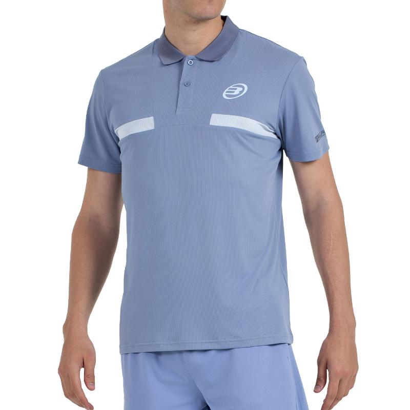 Polo Bullpadel Calzadil Azul Sombra