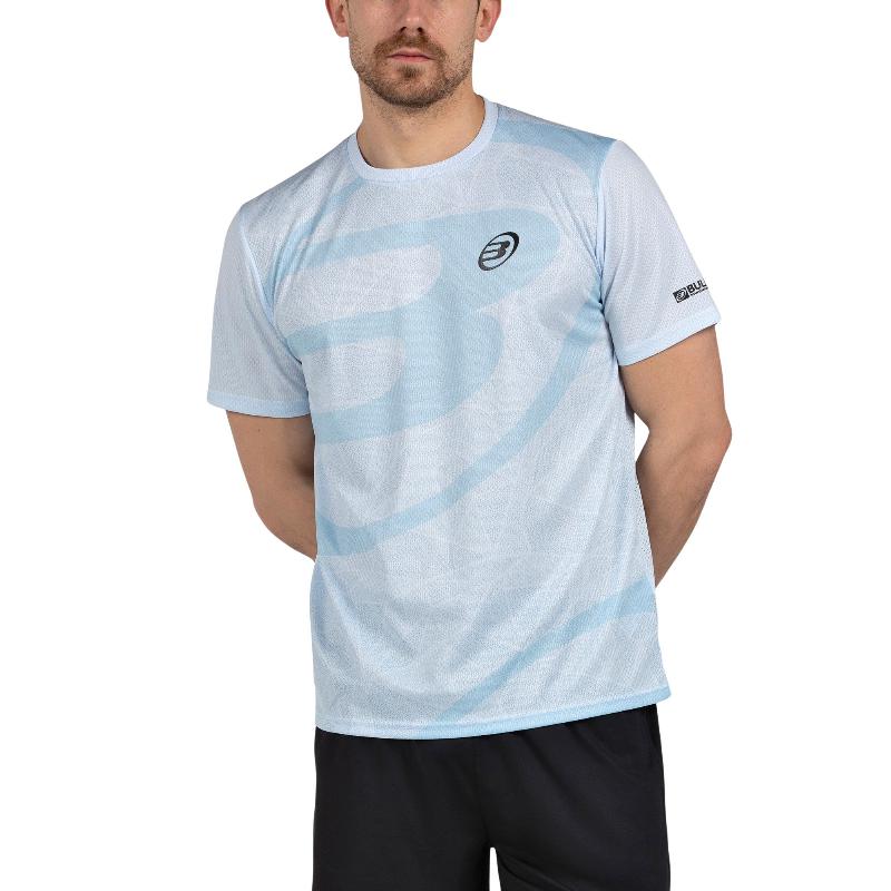 Camiseta Bullpadel Castil Azul Glaciar