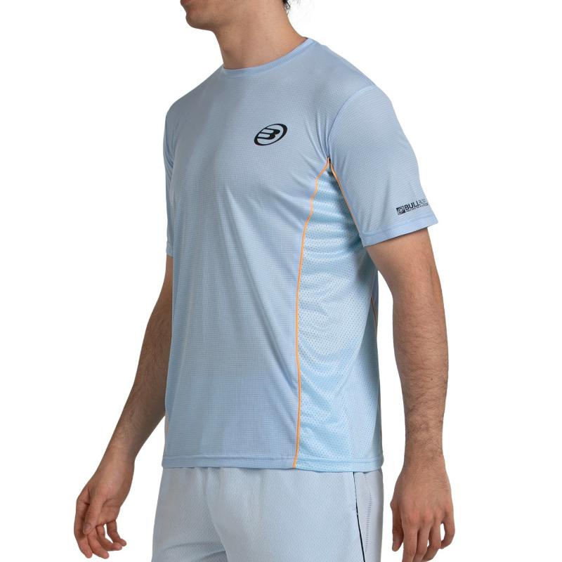 Camiseta Bullpadel Cerezal Azul Glaciar