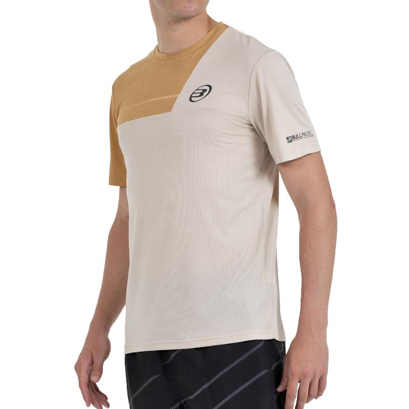 Camiseta Bullpadel Cacin Beige Vigore
